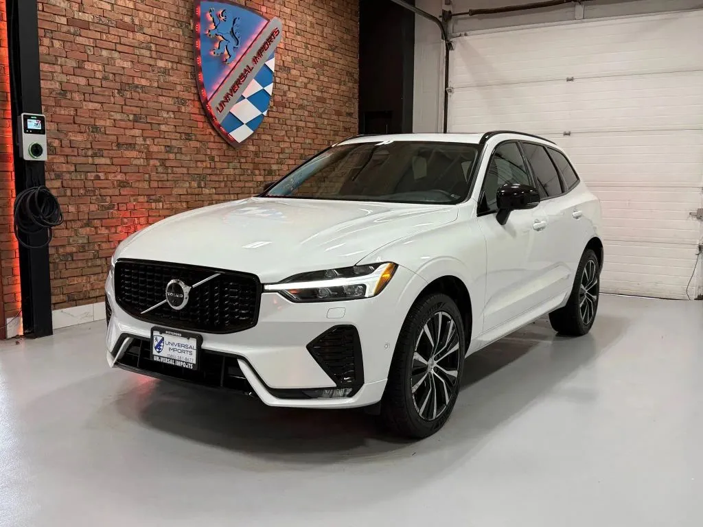 White 2023 Volvo XC60 B5 Plus Dark Theme Sport Utility 4D for sale in Rochester, NY