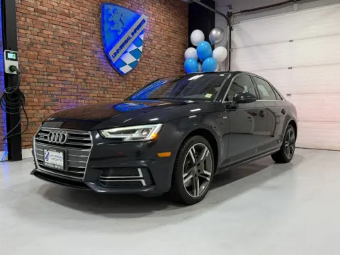 Blue 2018 Audi A4 Premium Plus Sedan 4D for sale in Rochester, NY