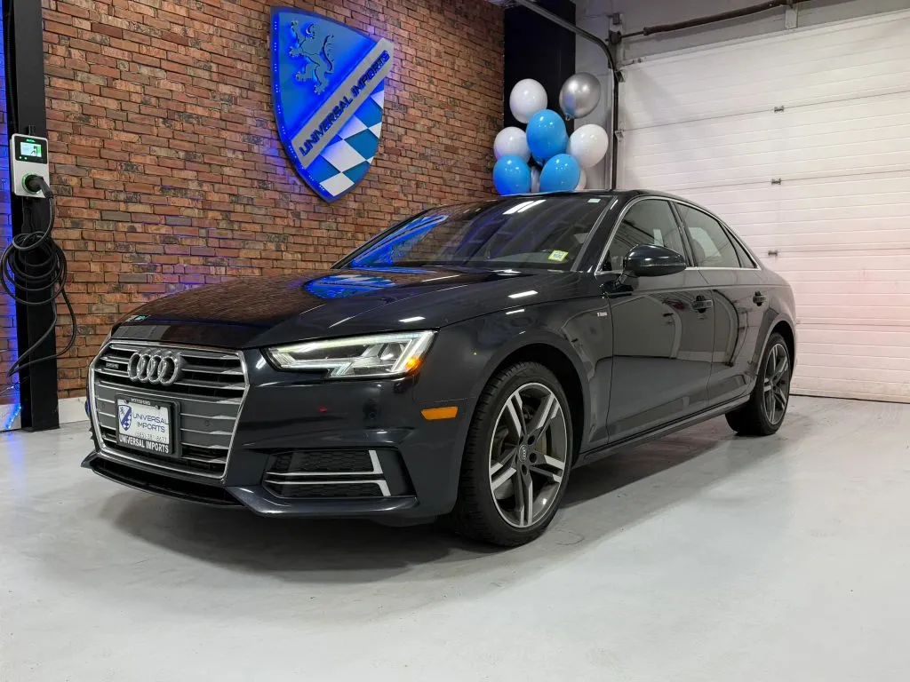 Blue 2018 Audi A4 Premium Plus Sedan 4D for sale in Rochester, NY