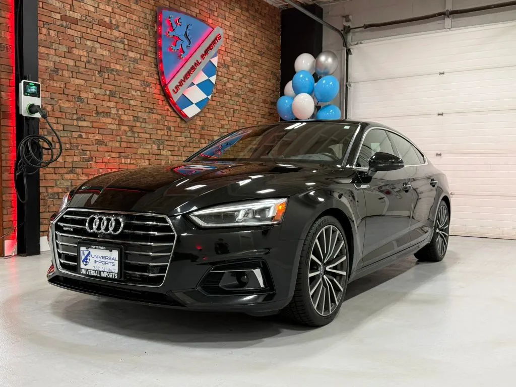 Black 2018 Audi A5 Prestige Sedan 4D for sale in Rochester, NY
