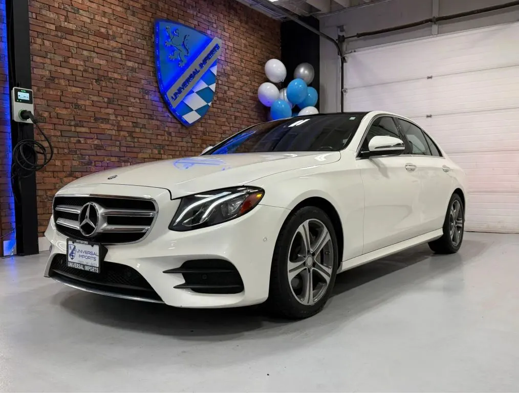 White 2017 Mercedes-Benz E-Class E 300 4MATIC Sedan 4D for sale in Rochester, NY