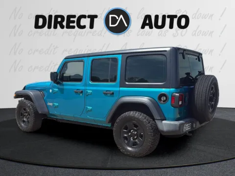 Another view of 2020 Jeep Wrangler Unlimited Sport for sale in Gulfport, MS at Direct Auto