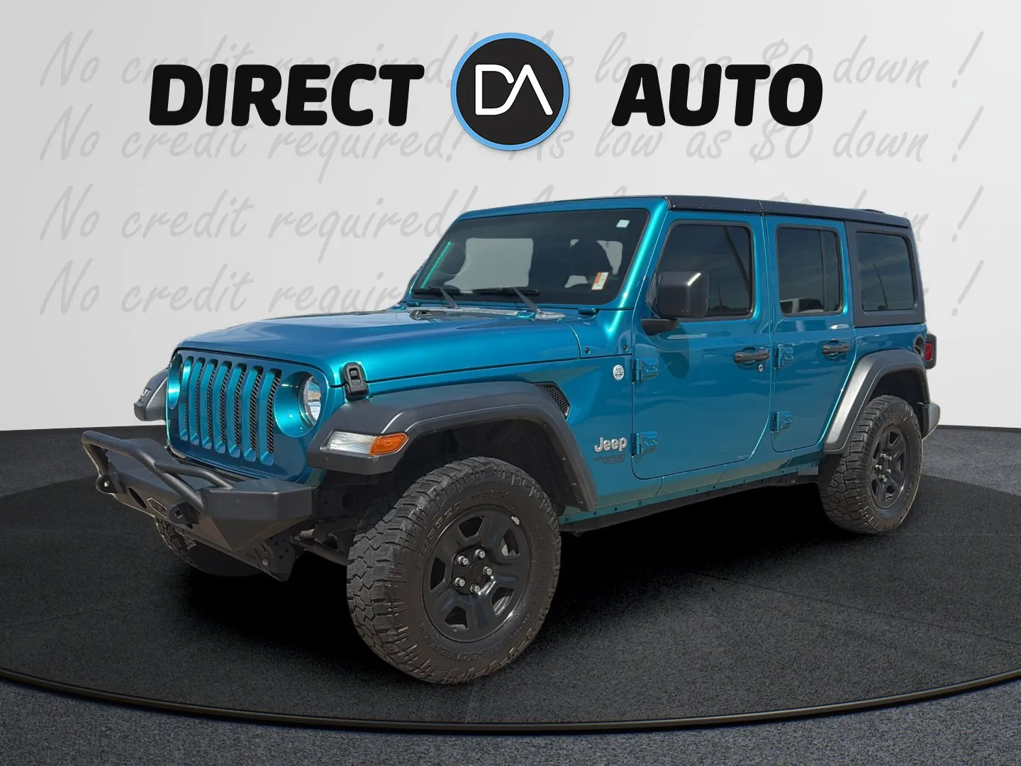 Blue 2020 Jeep Wrangler Unlimited Sport for sale in Gulfport, MS
