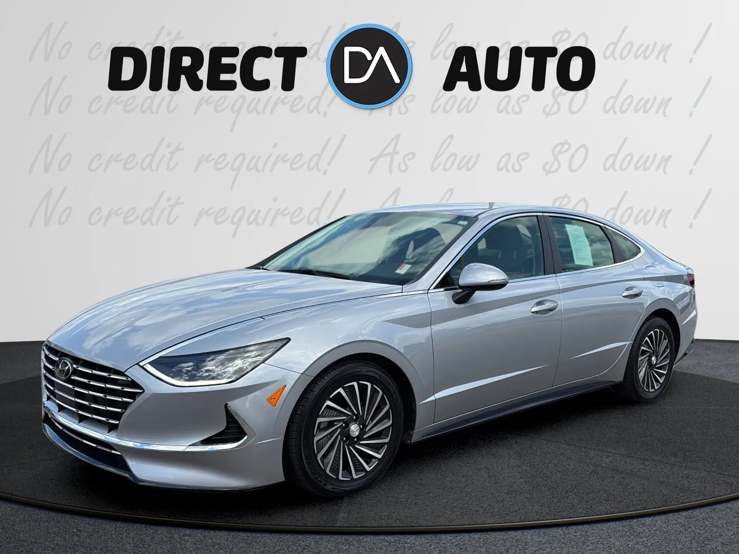 Silver 2023 Hyundai Sonata Hybrid SEL for sale in Gulfport, MS