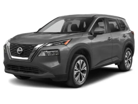 Blue 2021 Nissan Rogue SV for sale in Gulfport, MS