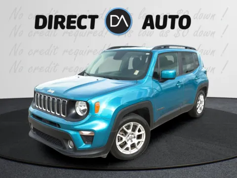 Blue 2020 Jeep Renegade Latitude for sale in Gulfport, MS