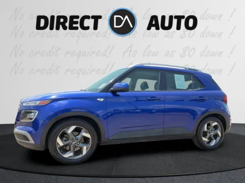 Blue 2023 Hyundai Venue Limited for sale in Gulfport, MS