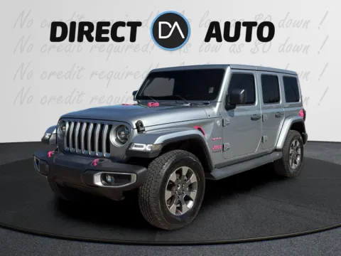 Silver 2018 Jeep Wrangler Unlimited Sahara for sale in Gulfport, MS