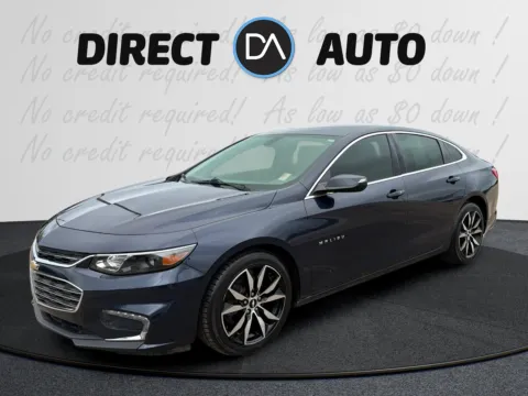 Blue 2018 Chevrolet Malibu LT for sale in Gulfport, MS