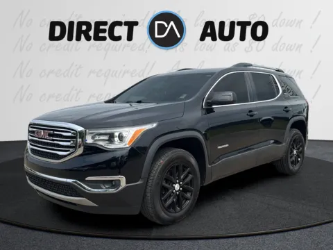 Black 2019 GMC Acadia SLT for sale in Gulfport, MS