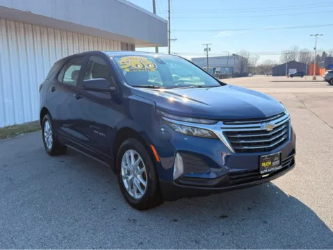 Blue 2023 CHEVROLET EQUINOX LS for sale in Merrillville, IN