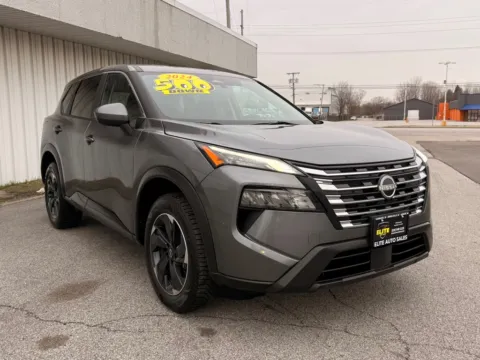 Gray 2024 NISSAN ROGUE SV for sale in Merrillville, IN