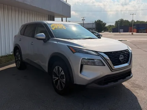 Silver 2023 NISSAN ROGUE SV for sale in Merrillville, IN