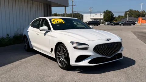 White 2023 GENESIS G70 BASE for sale in Merrillville, IN