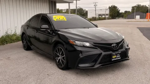 Black 2023 TOYOTA CAMRY SE NIGHT SHADE for sale in Merrillville, IN