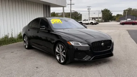 Black 2021 JAGUAR XF R-DYNAMIC SE for sale in Merrillville, IN