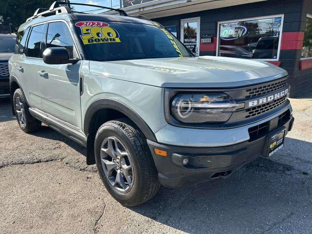 Gray 2023 FORD BRONCO SPORT BADLANDS for sale in Hammond, IN