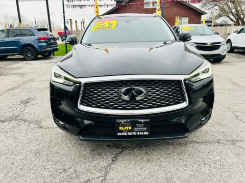 Another view of 2022 INFINITI QX50 LUXE for sale in Hammond, IN at Elite Auto Sales Hammond