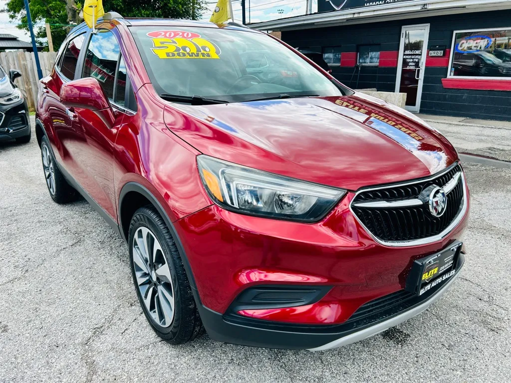 Red 2021 BUICK ENCORE PREFERRED for sale in Hammond, IN