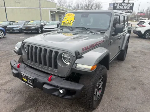Photos of 2021 JEEP WRANGLER UNLIMI RUBICON for sale in Hobart, IN at Elite Auto Sales Hobart