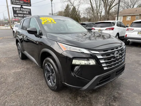 Black 2025 NISSAN ROGUE SV for sale in Hobart, IN