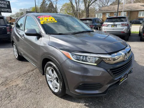 Gray 2020 HONDA HR-V LX for sale in Hobart, IN