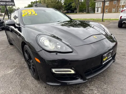 Black 2013 PORSCHE PANAMERA GTS for sale in Hobart, IN