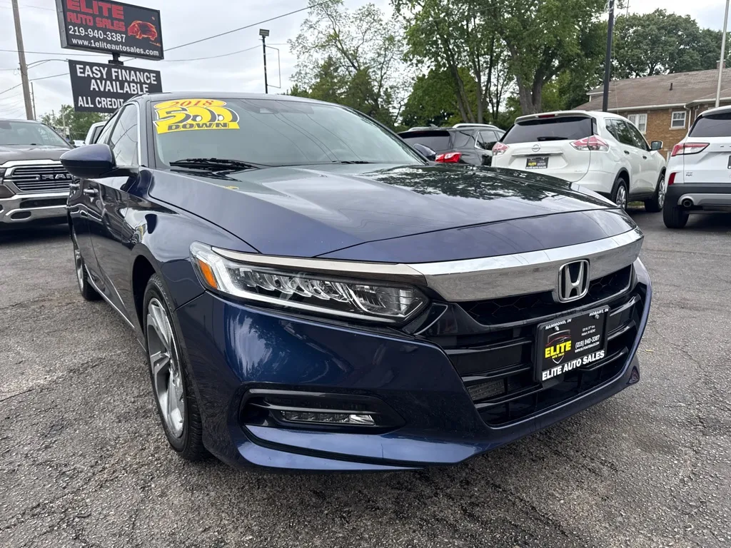 2018 HONDA ACCORD EX for sale in Hobart, IN