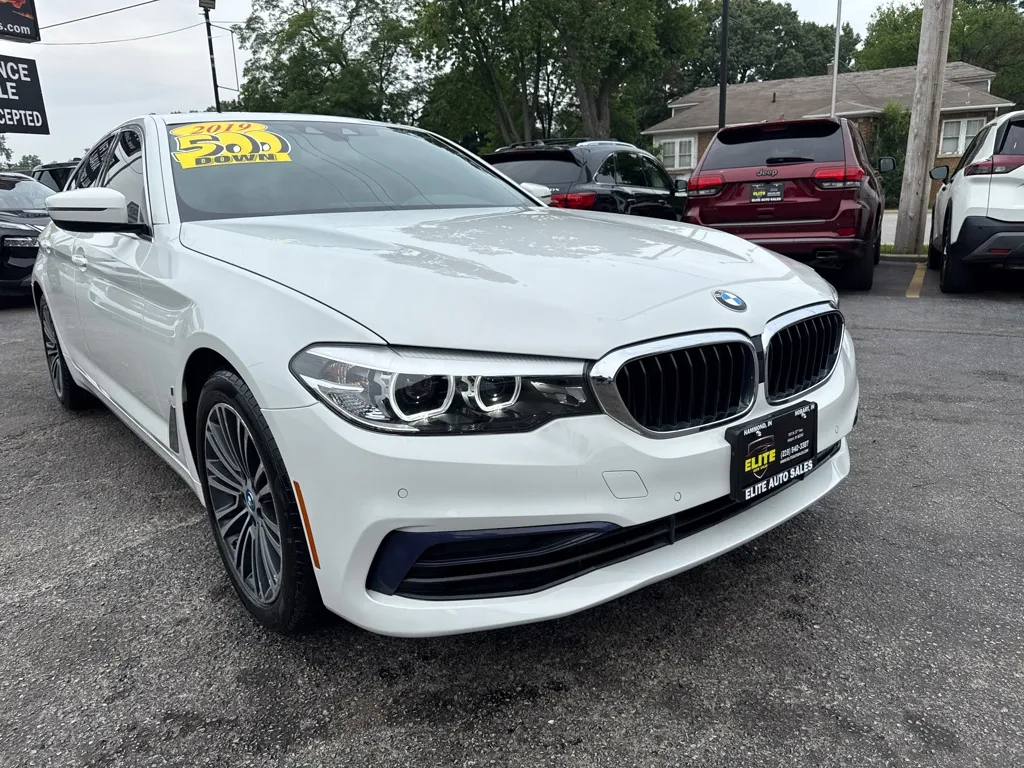 White 2019 BMW 530E spt for sale in Hobart, IN