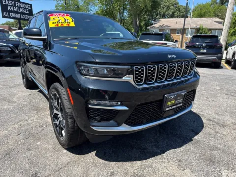 Black 2023 JEEP GRAND CHEROKEE SUMMIT for sale in Hobart, IN