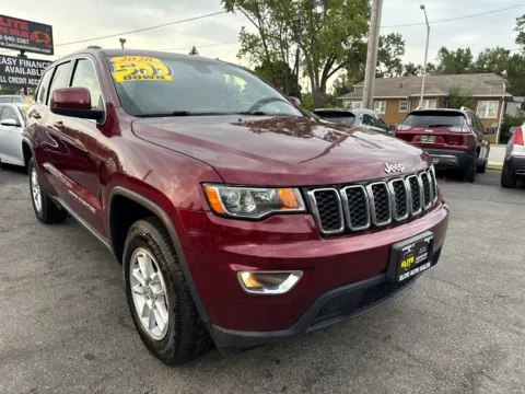 Red 2020 JEEP GRAND CHEROKEE LAREDO for sale in Hobart, IN