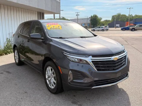 Gray 2022 CHEVROLET EQUINOX LT for sale in Merrillville, IN