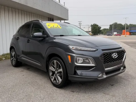 Gray 2019 HYUNDAI KONA LIMITED for sale in Merrillville, IN