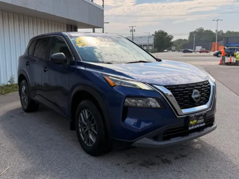 Blue 2023 NISSAN ROGUE S for sale in Merrillville, IN