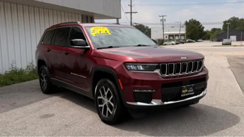 Red 2024 JEEP GRAND CHEROKEE L LIMITED for sale in Merrillville, IN