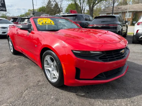 Red 2023 CHEVROLET CAMARO LS for sale in Hobart, IN