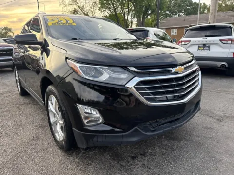 Black 2020 CHEVROLET EQUINOX LT for sale in Hobart, IN