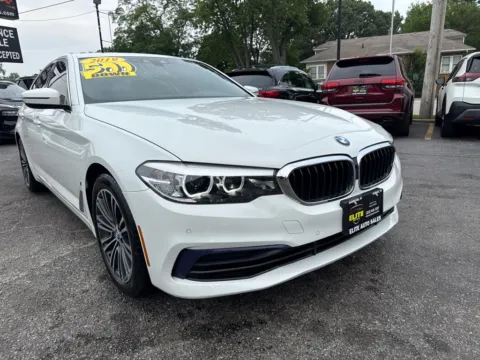 White 2019 BMW 530E spt for sale in Hobart, IN
