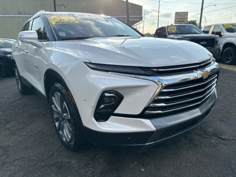 White 2023 CHEVROLET BLAZER PREMIER for sale in Hobart, IN