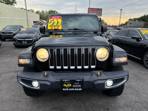 Photos of 2018 JEEP WRANGLER UNLIMI SAHARA for sale in Hobart, IN at Elite Auto Sales Hobart