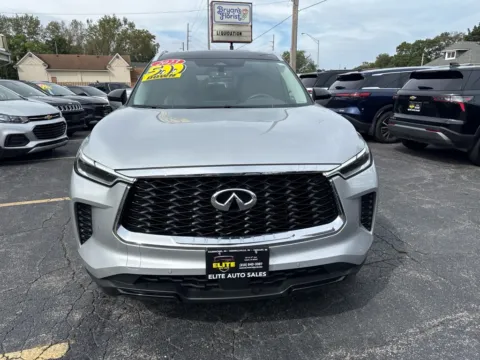 Photos of 2023 INFINITI QX60 LUXE for sale in Hobart, IN at Elite Auto Sales Hobart