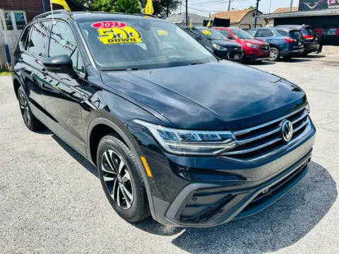 Black 2023 VOLKSWAGEN TIGUAN S 4MOTION for sale in Hammond, IN