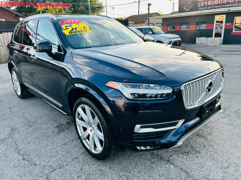 Blue 2017 VOLVO XC90 T6 INSCRIPTION for sale in Hammond, IN