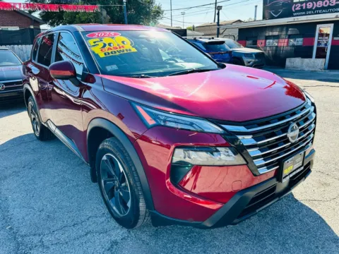 Red 2025 NISSAN ROGUE SV for sale in Hammond, IN