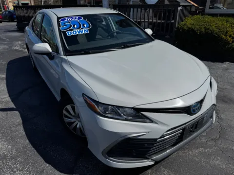 Photos of 2022 TOYOTA CAMRY HYBRID LE for sale in Highland, IN at Pro Auto Finance Highland