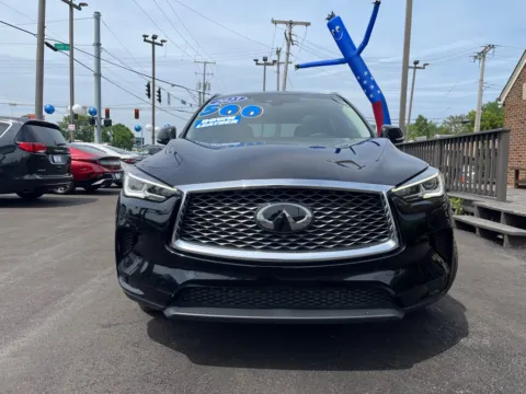 Photos of 2023 INFINITI QX50 LUXE for sale in Highland, IN at Pro Auto Finance Highland