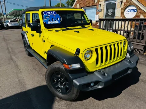 Photos of 2023 JEEP WRANGLER SPORT for sale in Highland, IN at Pro Auto Finance Highland