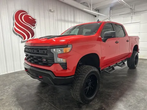 Red 2022 Chevrolet Silverado 1500 Custom Trail Boss for sale in Evansville, IN