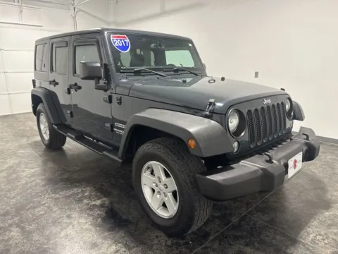 Another view of 2017 Jeep Wrangler Unlimited Sport for sale in Evansville, IN at Integrity Motors Group