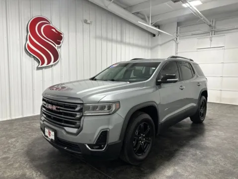 Gray 2023 GMC Acadia AT4 for sale in Evansville, IN